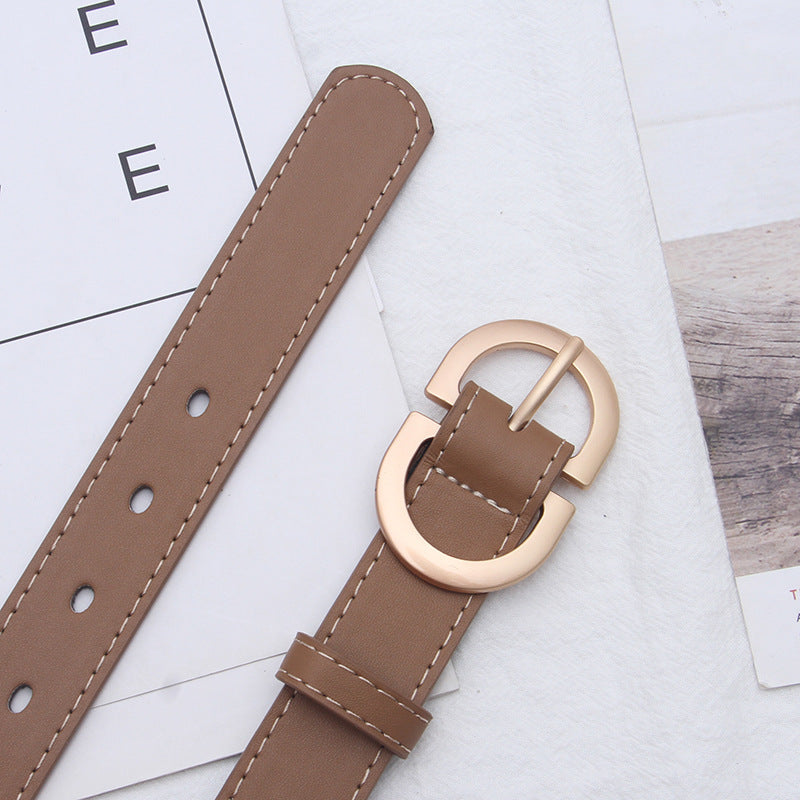 Minimalist Leather Belt – Chic Everyday Accessory