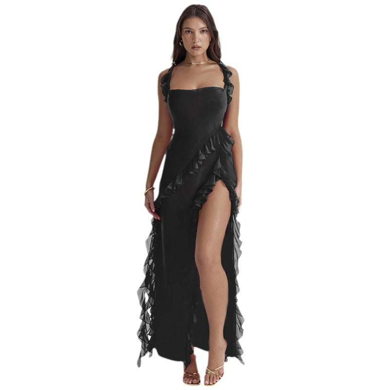 Santorini Ruffle Dress