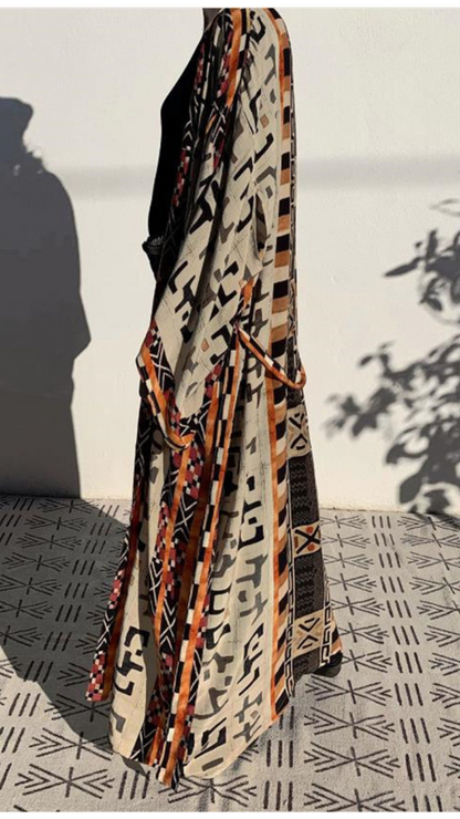 Boho Floral Kimono – Lightweight Beach Cover-Up