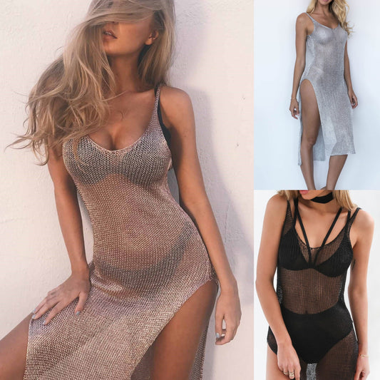 Vero Illusion Dress – Backless & Elegance