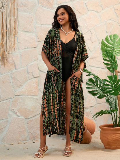 Kimono Zenith Flow - Boho Beach Cover-Up