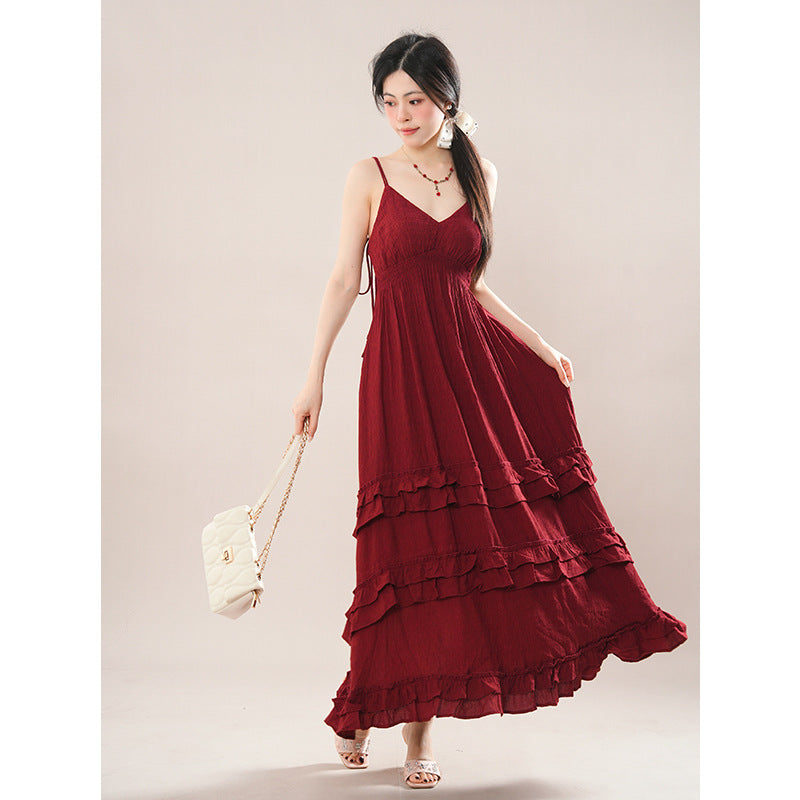 Vero Coast Dress – Halter Top & Soft Flow