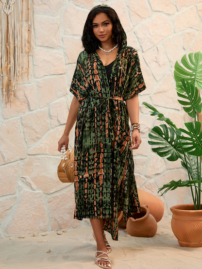 Kimono Zenith Flow - Boho Beach Cover-Up