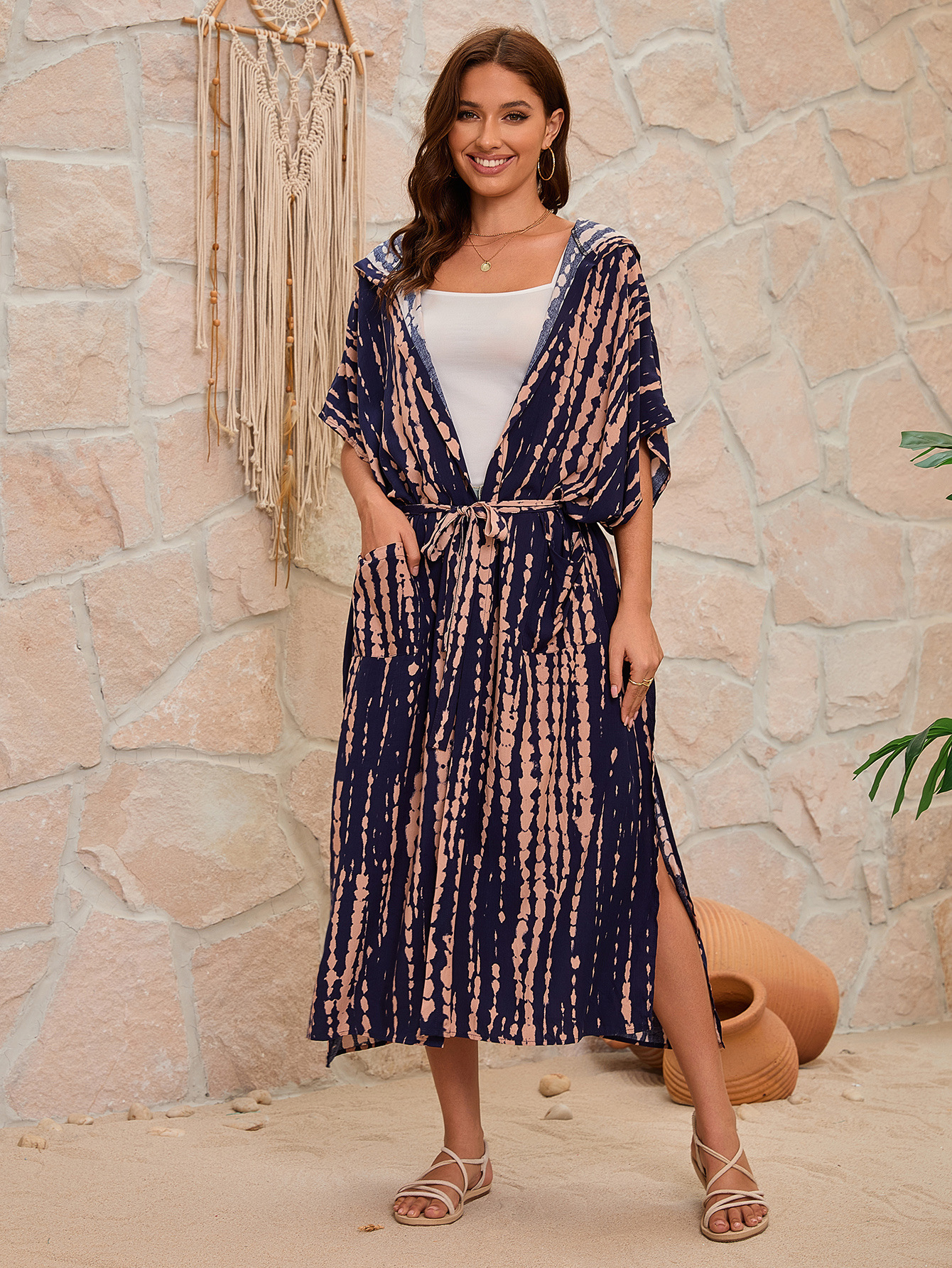Kimono Zenith Flow - Boho Beach Cover-Up