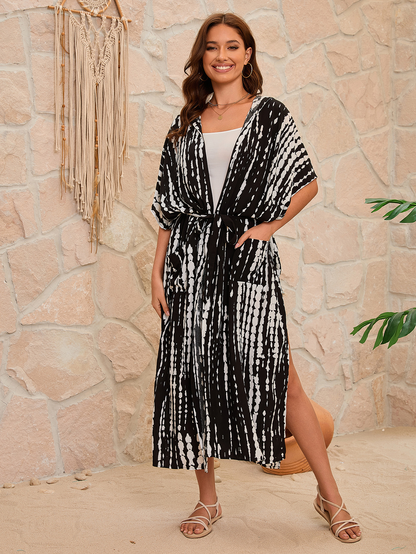 Kimono Zenith Flow - Boho Beach Cover-Up