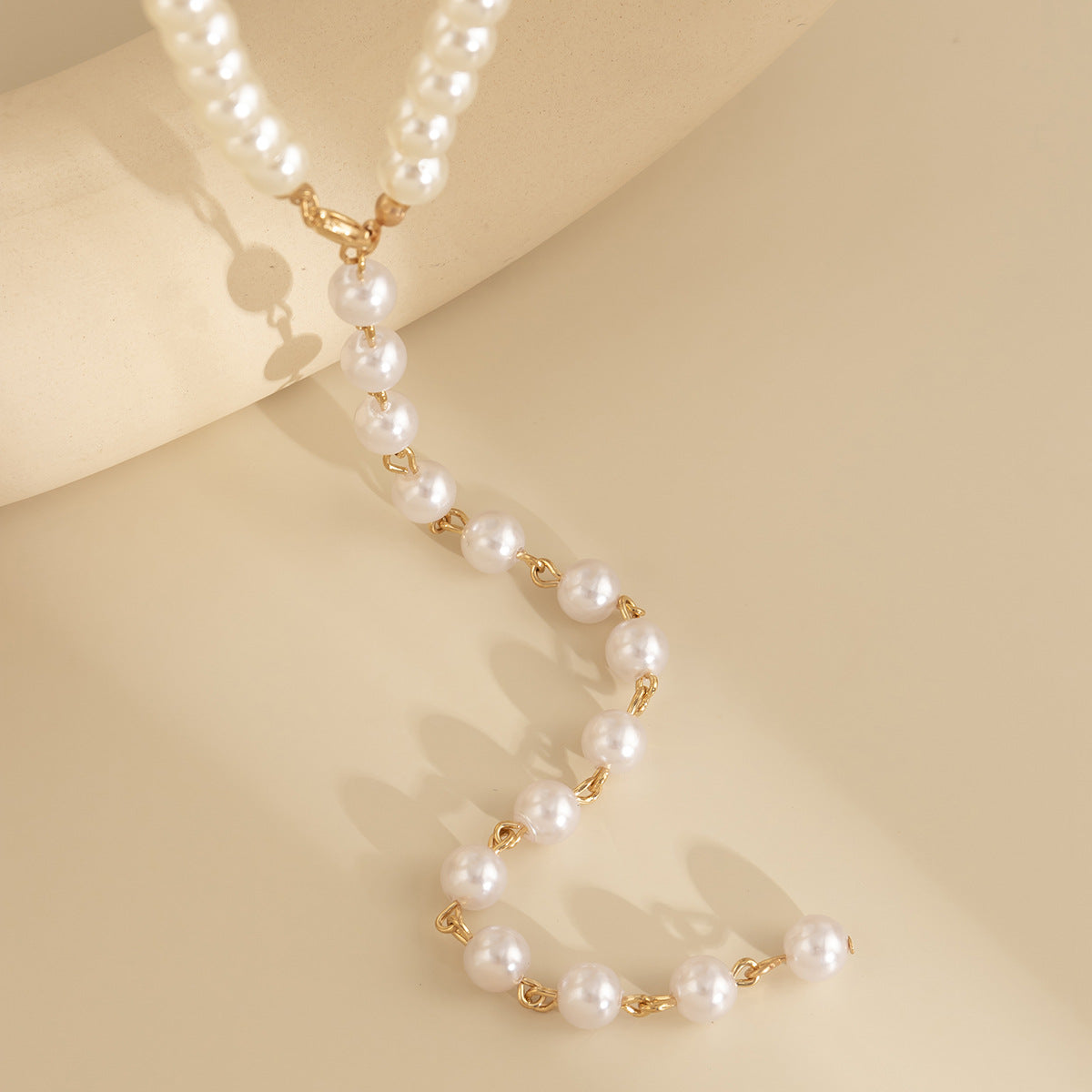 Classic Pearl Necklace – Long and Minimalist