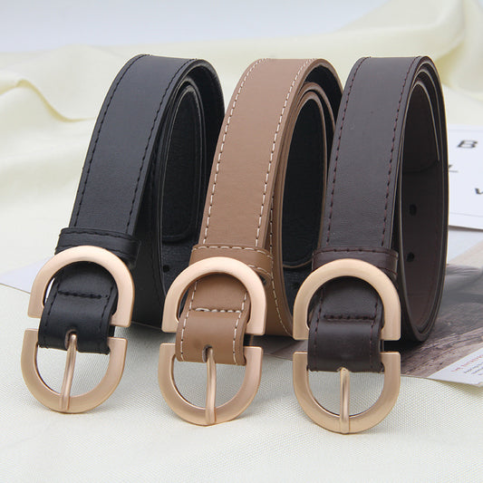 Minimalist Leather Belt – Chic Everyday Accessory