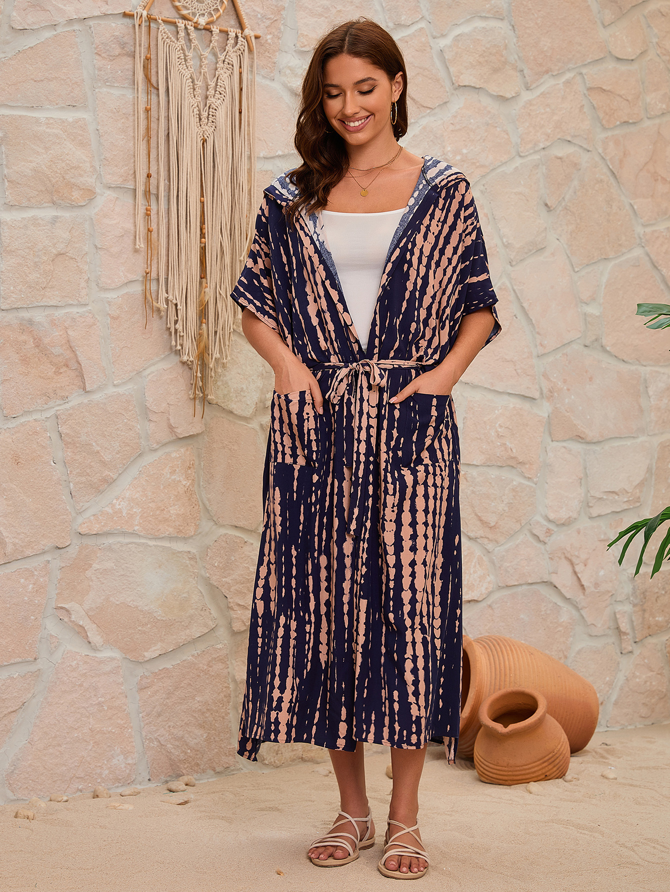 Kimono Zenith Flow - Boho Beach Cover-Up