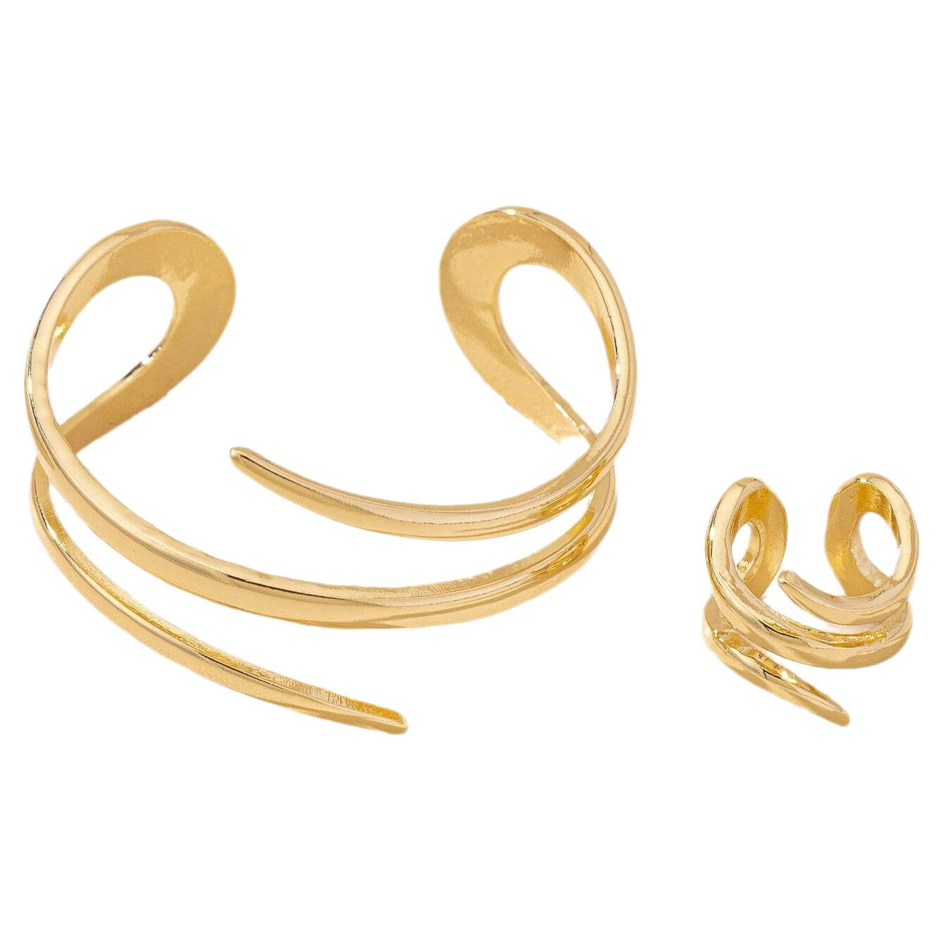 Open Bangle Bracelet – Minimalist Design