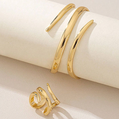 Open Bangle Bracelet – Minimalist Design