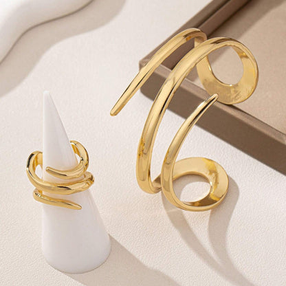 Open Bangle Bracelet – Minimalist Design