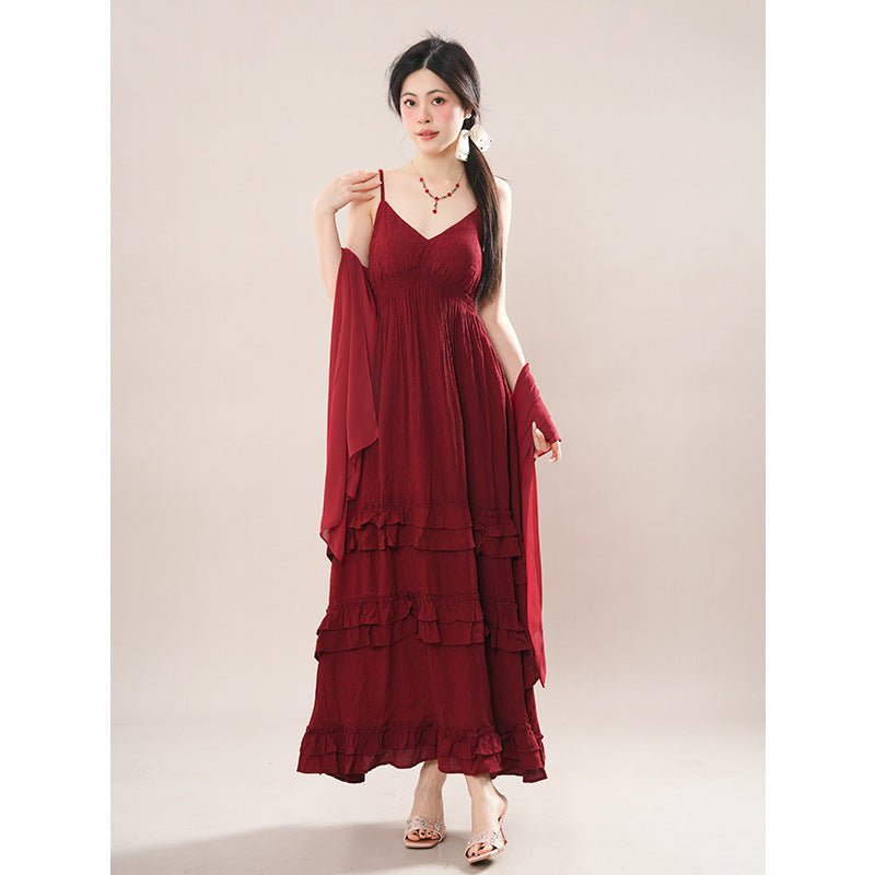 Vero Coast Dress – Halter Top & Soft Flow